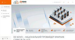 Desktop Screenshot of de-novo.biz